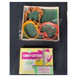 Vintage Cookie Cutter Collection with Holiday and Themed Shapes, Large Lot Vintage Cookie Cutter Collection with Holiday and Themed Shapes, Large Lot