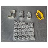 Vintage Cookie Cutter Collection with Holiday and Themed Shapes, Large Lot Vintage Cookie Cutter Collection with Holiday and Themed Shapes, Large Lot