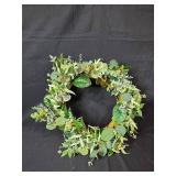 Set of 4 Decorative Wreaths with Faux Flowers and Greenery Set of 4 Decorative Wreaths with Faux Flowers and Greenery