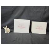 Set of 2 Department 56 Snowbunnies Figurines with Boxes - Easter Delivery and Tra-La-La & Add Set of 2 Department 56 Snowbunnies Figurines with Boxes - Easter Delivery and Tra-La-La & Add