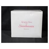 Set of 2 Department 56 Snowbunnies Figurines with Boxes - Easter Delivery and Tra-La-La & Add Set of 2 Department 56 Snowbunnies Figurines with Boxes - Easter Delivery and Tra-La-La & Add