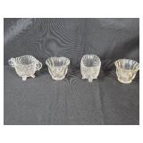Assorted Vintage Pressed Glass Bowls, Cups, and Shakers Collection Assorted Vintage Pressed Glass Bowls, Cups, and Shakers Collection