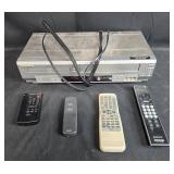 Sylvania DVD VCR Combo Player Model 6903DD with 4 Remotes - untested Sylvania DVD VCR Combo Player Model 6903DD with 4 Remotes - untested