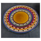 Set of Tabletops Gallery Argentina Hand Painted Dinner Plates Set of Tabletops Gallery Argentina Hand Painted Dinner Plates