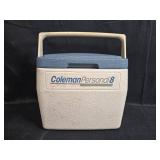 Coleman Personal Cooler with Plastic Cups and Plastic Plate w Ant Design Coleman Personal Cooler with Plastic Cups and Plastic Plate w Ant Design