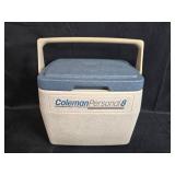 Coleman Personal Cooler with Plastic Cups and Plastic Plate w Ant Design Coleman Personal Cooler with Plastic Cups and Plastic Plate w Ant Design