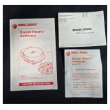 Black & Decker Sweet Hearts Wafflebaker Model G12 with Manuals