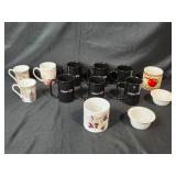 Assorted Set of Coffee Mugs and Bowls - Multiple Designs and Brands