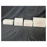 Set of Department 56 Snowbunnies Figurines with Original Boxes