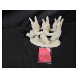 Set of Department 56 Snowbunnies Figurines with Original Boxes