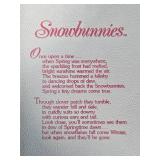 Set of Department 56 Snowbunnies Figurines with Original Boxes