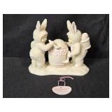 Set of Department 56 Snowbunnies Figurines with Original Boxes