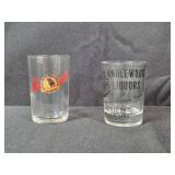 Mixed Drinkware and Saucer Lot with Irish Coffee Mugs, Plates, Glasses and Cups