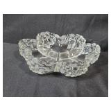 Kitchen Glassware Collection with Mixing Bowls, Vintage Cut Glass Serving Pieces, and Hand Mixer