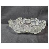 Kitchen Glassware Collection with Mixing Bowls, Vintage Cut Glass Serving Pieces, and Hand Mixer