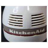 Kitchen Glassware Collection with Mixing Bowls, Vintage Cut Glass Serving Pieces, and Hand Mixer