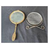 Collection of Vintage and Ornate Handheld Vanity Mirrors