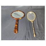 Collection of Vintage and Ornate Handheld Vanity Mirrors