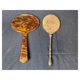 Collection of Vintage and Ornate Handheld Vanity Mirrors