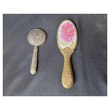 Collection of Vintage and Ornate Handheld Vanity Mirrors