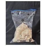 Beige Woven Throw Blanket