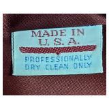 Carol Horn Captivity Real Fur Coat Size 8 Made in USA