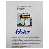 Oster 2 lb. Expressbake Breadmaker Model 5838 with Manual