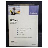 Trudeau Chocolate Fondue Set in Box