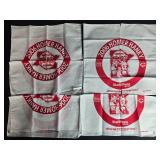 Minnesota Sports Memorabilia Lot: 2006 Twins Homer Hankies, 1991 Homer Hanky, Vikings Rally Rag, and Go Elks Bobblehead