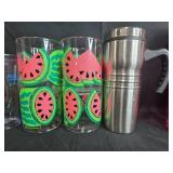 Collection of Assorted Tumblers and Travel Cups