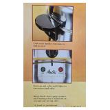 Melitta 45-Cup Stainless Steel Coffee Urn with Glass Top and Cool Touch Handles