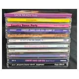 Collection of Exercise DVDs and Country Dance/Line Dance CDs