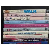 Collection of Exercise DVDs and Country Dance/Line Dance CDs