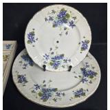 Vintage Mixed Porcelain Tiered/Handled Plates, Place Card Holders, and Assorted Flatware Lot