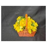 Hawaii The Big Island Book and Decorative Floral Arrangements Lot