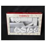 Vintage Baking and Pastry Tool Collection with Cookie Presses, Decorating Tips, and Swedish Sandbakelser Forms