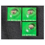 Assorted Light Bulbs and Accessories Lot with Extension Cord and Button Cell Batteries