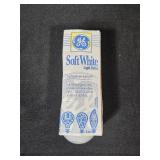 Large Lot of Assorted Light Bulbs in Storage Bin