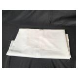 Set of Hallmart Collectibles Red Throw Pillows with Reversible Sequin Accent and White Pillowcases