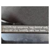 Duracraft Heat Express Space Heater and 3 Power Strips