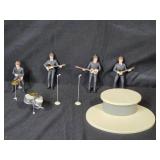 Hallmark Ornament Beatles Band Figure Set with Instruments and Stage Display - Orig Box Inc but Not Pictured Retailed for $48 Hallmark Ornament Beatles Band Figure Set with Instruments and Stage Display - Orig Box Inc but Not Pictured Retailed for $48