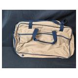 Collection of 3 Duffel and Travel Bags Including Samsonite and Top Grain Leather Trim Collection of 3 Duffel and Travel Bags Including Samsonite and Top Grain Leather Trim