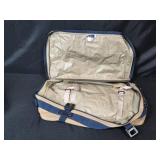 Collection of 3 Duffel and Travel Bags Including Samsonite and Top Grain Leather Trim Collection of 3 Duffel and Travel Bags Including Samsonite and Top Grain Leather Trim