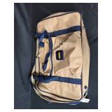 Collection of 3 Duffel and Travel Bags Including Samsonite and Top Grain Leather Trim Collection of 3 Duffel and Travel Bags Including Samsonite and Top Grain Leather Trim