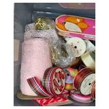 Large Collection of Assorted Craft Ribbon and Lace Spools Large Collection of Assorted Craft Ribbon and Lace Spools