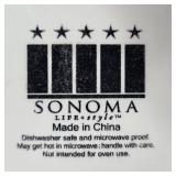 Sonoma Life + Style Patriotic Ceramic Dishware Set - Stars and Stripes Sonoma Life + Style Patriotic Ceramic Dishware Set - Stars and Stripes