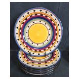 Tabletops Gallery Argentina Hand Painted Dinnerware Set of Plates and Bowls Tabletops Gallery Argentina Hand Painted Dinnerware Set of Plates and Bowls
