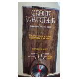 Crock-Pot Slow Cooker and Vintage Hamilton Beach Crock Watcher Set Crock-Pot Slow Cooker and Vintage Hamilton Beach Crock Watcher Set