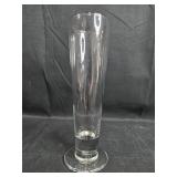 Set of 4 Tall Clear Pilsner Beer Glasses Set of 4 Tall Clear Pilsner Beer Glasses