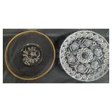Collection of Decorative Glass Plates Assorted Patterns Collection of Decorative Glass Plates Assorted Patterns